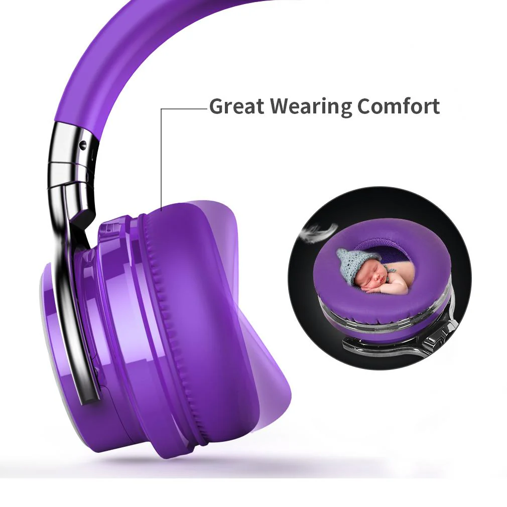 COWIN E7 PRO | [Upgraded] Active Noise Cancelling Bluetooth Headphones - Image 27