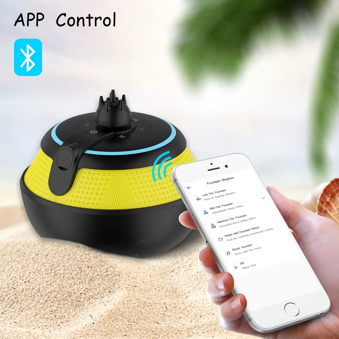 COWIN Whale IPX7 Waterproof Bluetooth Fountain Speaker - Image 15