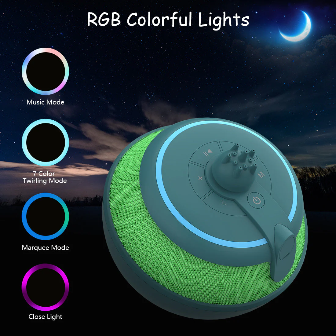 COWIN Whale IPX7 Waterproof Bluetooth Fountain Speaker - Image 18