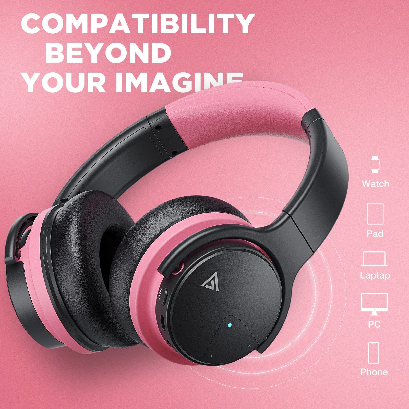 E7 Basic B Active Noise Cancelling Headphones Bluetooth Headphones Wireless Headphones - Image 16