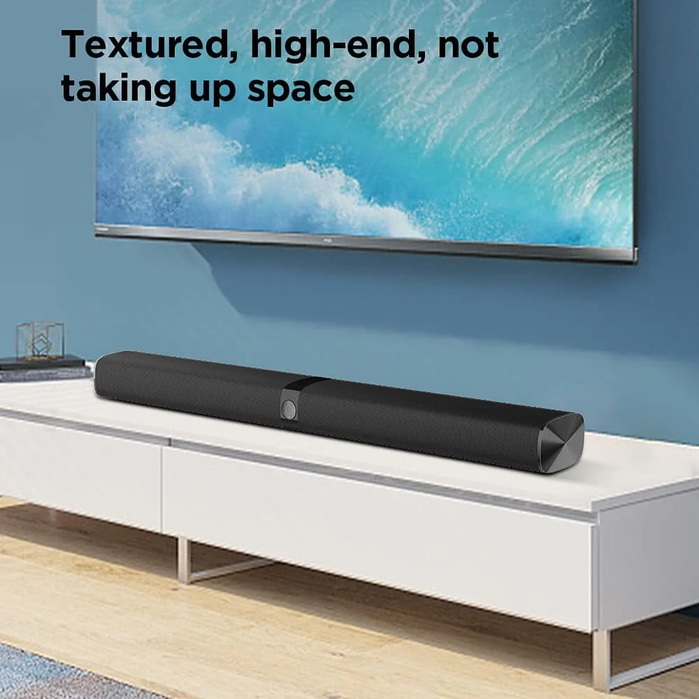 TV Sound Bar, 31-inch Split Soundbar Wired and Wireless Bluetooth 5.0 Soundbar Speaker Home Theater System with HDMI, Optical, RCA, Aux Connection Remote Contro - Image 4